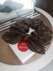 Plaukų gumytė - SCRUNCHIE iš lietuviško lino, ruda